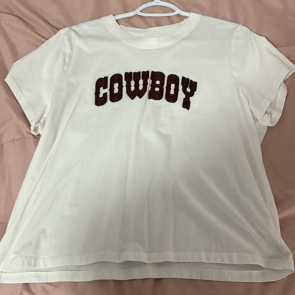cute cowboy shirt never worn and new